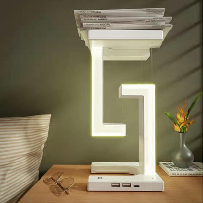 Floating Desk Lamp with Wireless Charging