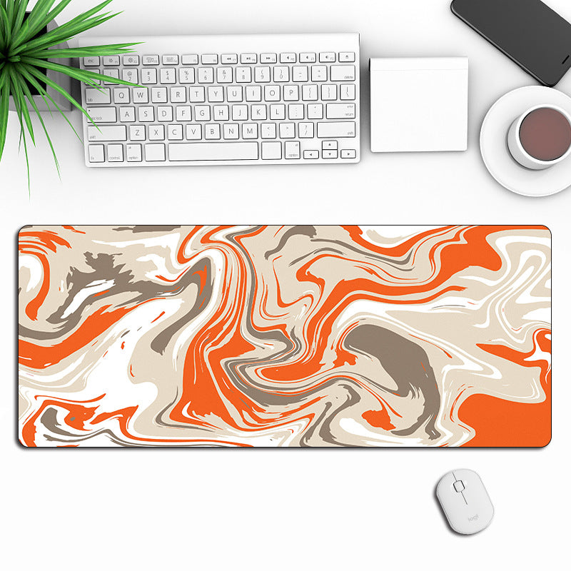 Abstract Strata Liquid Mousepad Desk Mat